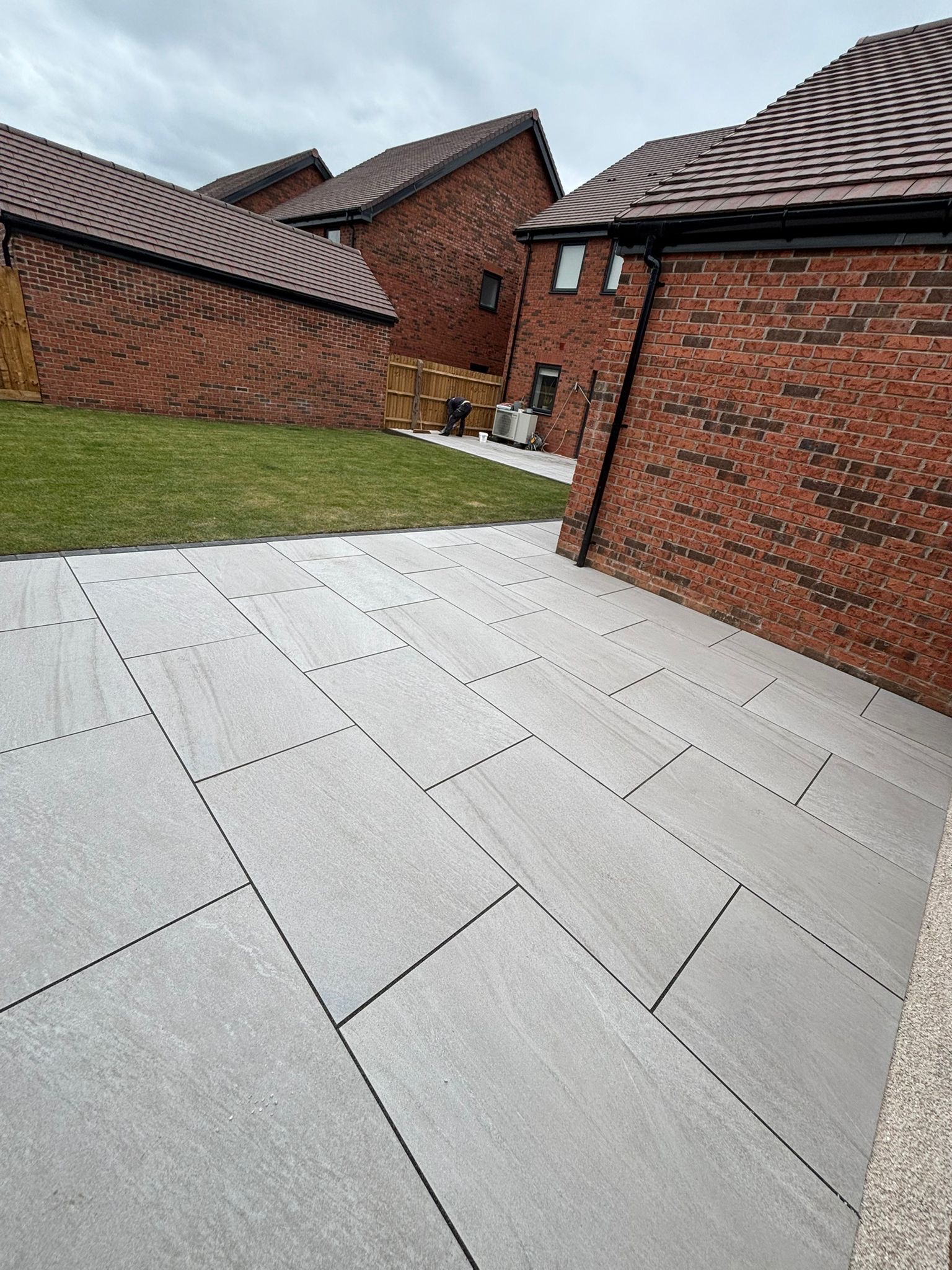 porcelain patio in bishops cleeve