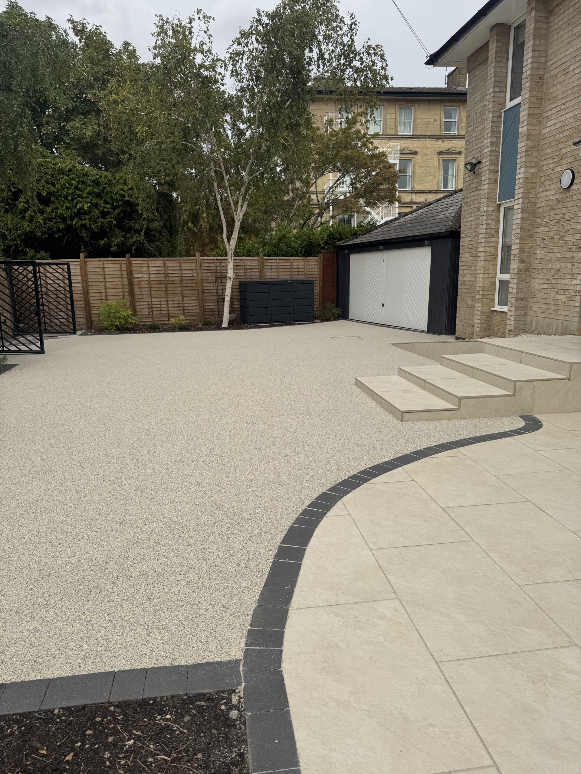 Vuba installed modern driveway in cheltenham